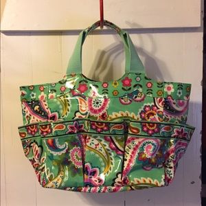 Vera Bradley Tutti Frutti Garden/ shower Tote